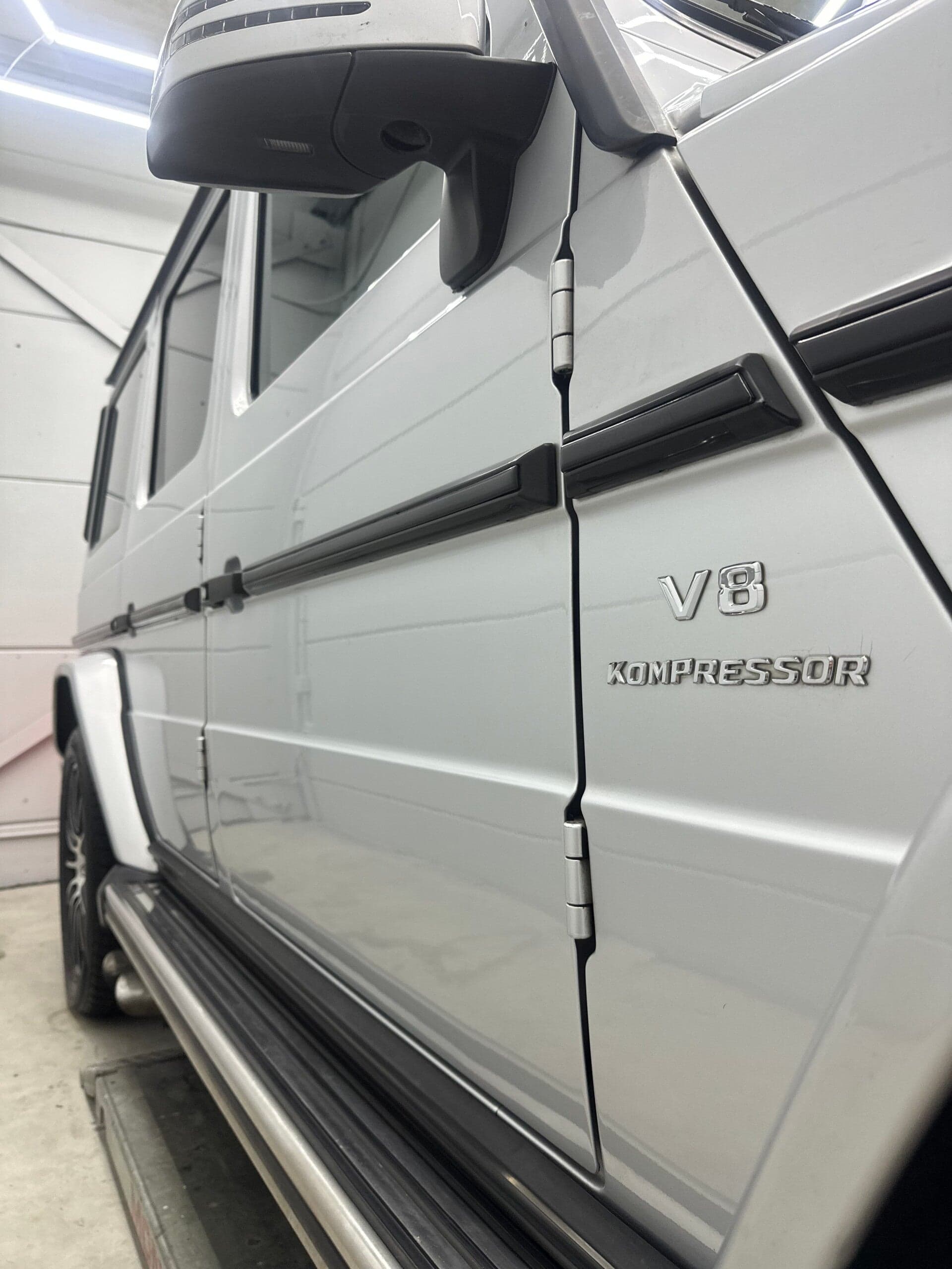 Mercedes G-Klasse V8 Kompressor met beschermde lak